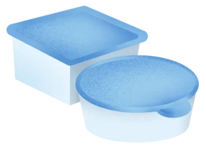 Emballages/contenants alimentaire en plastique