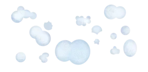 Fragments de polystyrène non identifiables entre 2,5 et 50 cm